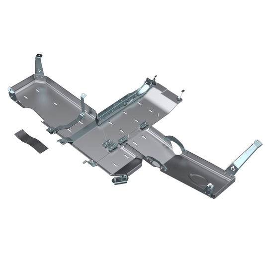 Artec Industries JL4167 Full Bellypan with Oil Door 3.6L Aluminum for 2021-2027 Jeep Wrangler JL 2-Door