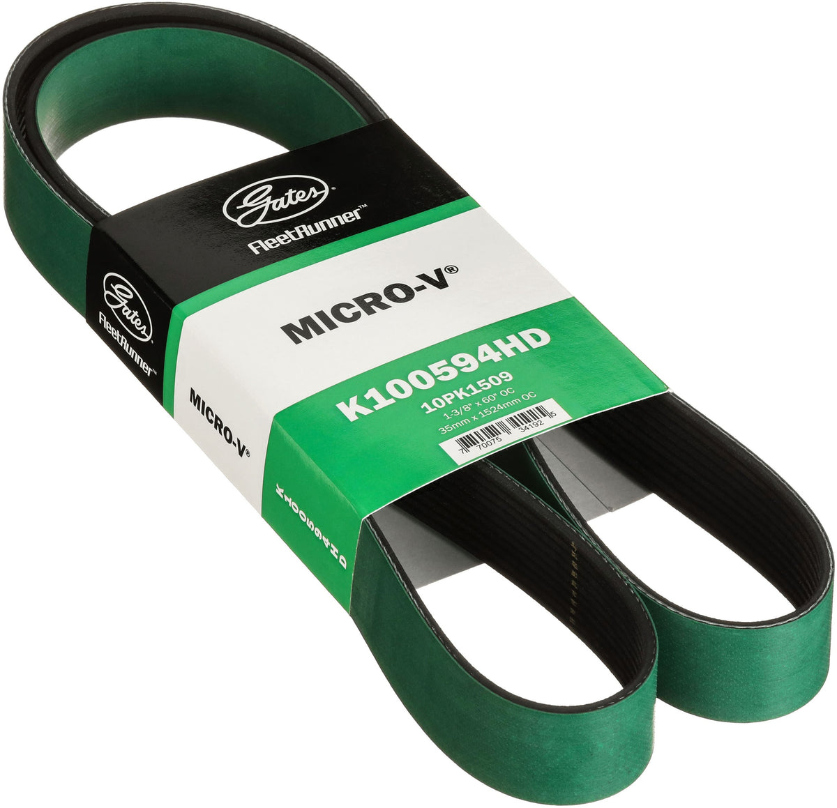 Gates K100594HD FleetRunner Micro-V Belt