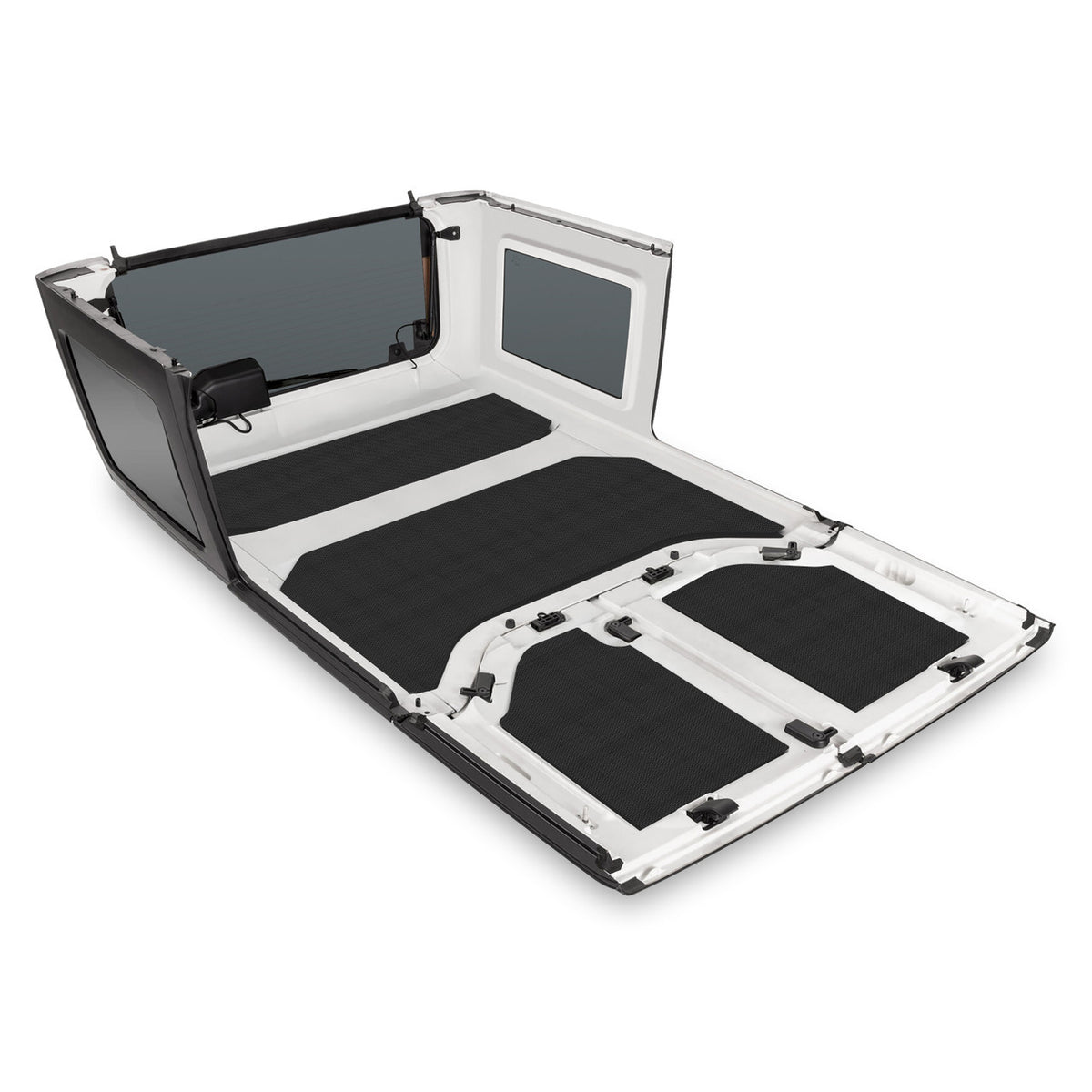 DEI for 2007-2010 Jeep Wrangler JK 4-Door Boom Mat Headliner - 4 Piece - Black