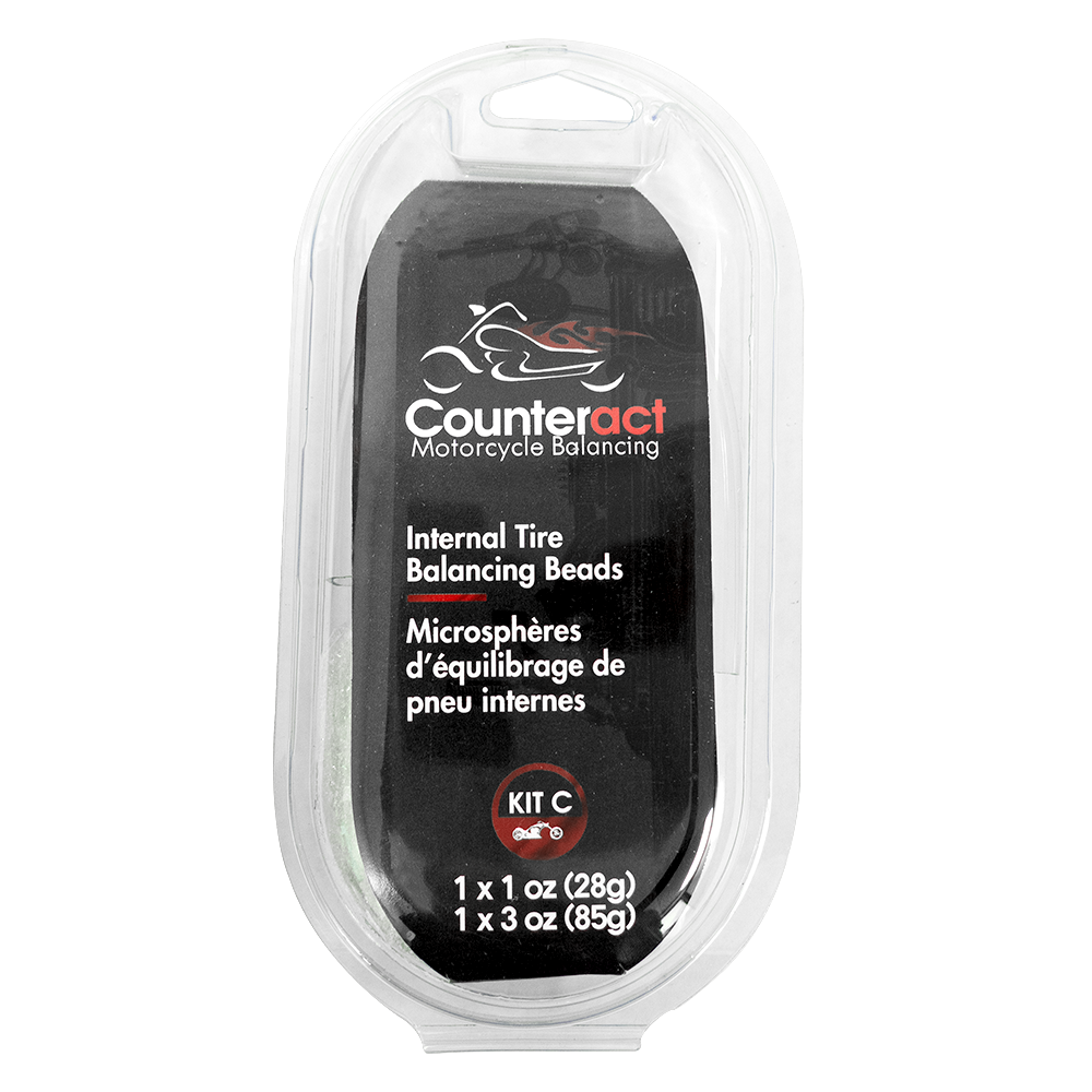 Counteract KIT C Motorcycle Balancing Bead DIY Kit (1) 1oz Bag / (1) 3oz Bag