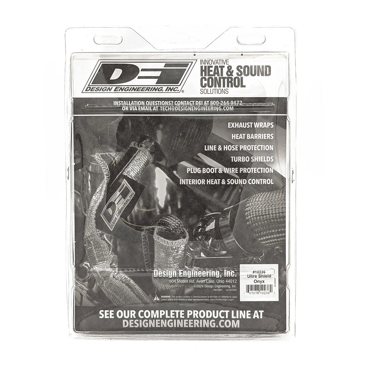 DEI Starter Shield 2ft x 7in Wide - Onyx