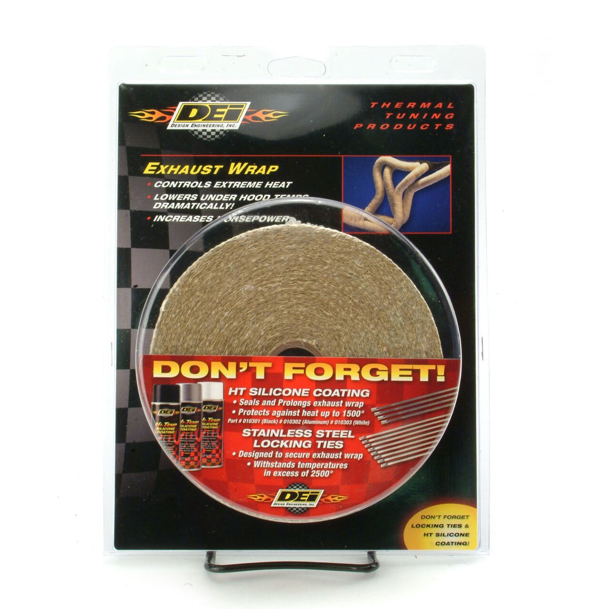 DEI Exhaust Wrap 6in x 100ft - Tan