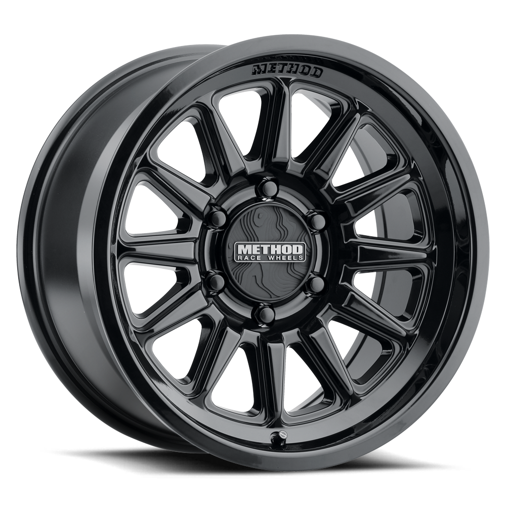 Method MR323 - 17x8.5 / 6x5.5 / ET 25 / 106.25 CB - Gloss Black