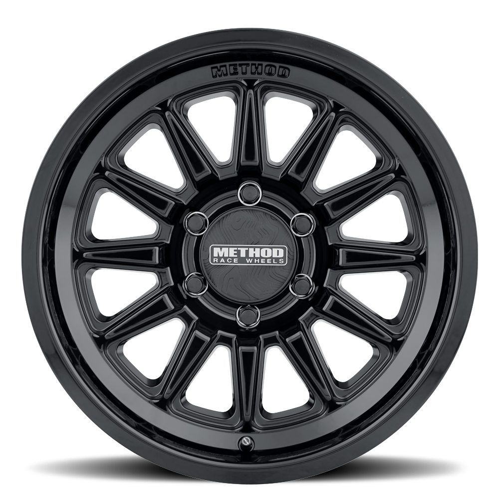 Method MR323 - 17x8.5 / 6x5.5 / ET 25 / 106.25 CB - Gloss Black