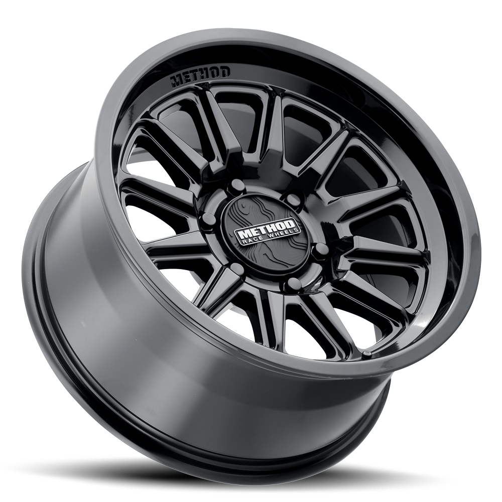 Method MR323 - 17x8.5 / 6x5.5 / ET 25 / 106.25 CB - Gloss Black