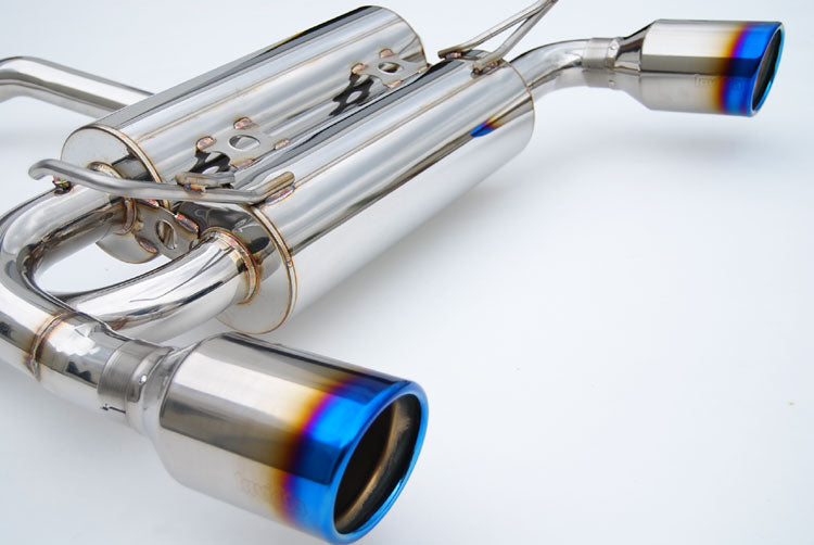 Invidia HS07IG7GID 07-13 Infiniti G37 Coupe Gemini Rolled Titanium tip Cat-back Exhaust