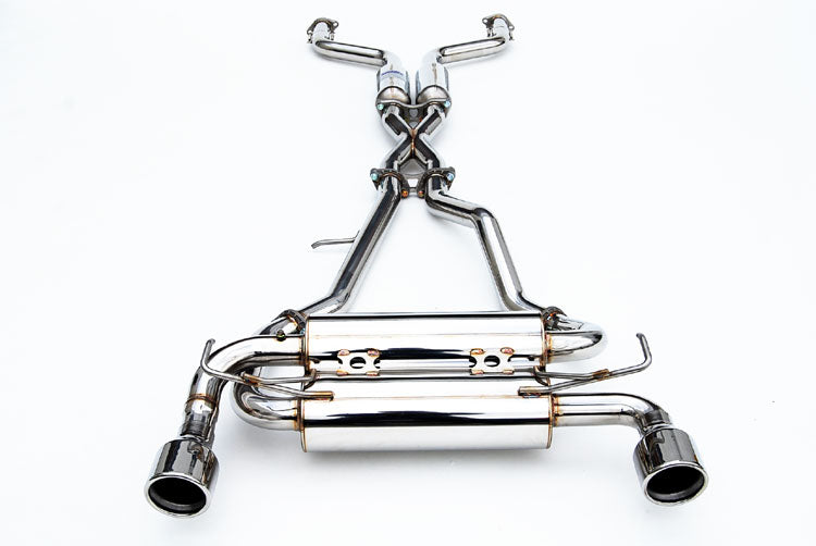 Invidia HS02N3ZGIS 02-08 Nissan 350Z Gemini Rolled S.S. tip Cat-back Exhaust