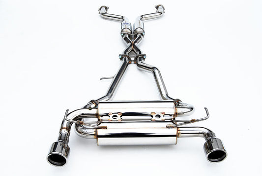 Invidia HS02N3ZGIS 02-08 Nissan 350Z Gemini Rolled S.S. tip Cat-back Exhaust