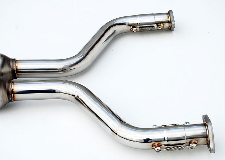 Invidia HS07IG7GIS 07-13 Infiniti G37 Coupe Gemini Rolled S.S. tips Cat-back Exhaust