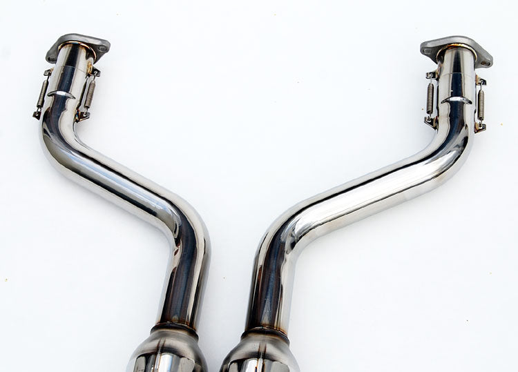 Invidia HS07IG7GID 07-13 Infiniti G37 Coupe Gemini Rolled Titanium tip Cat-back Exhaust