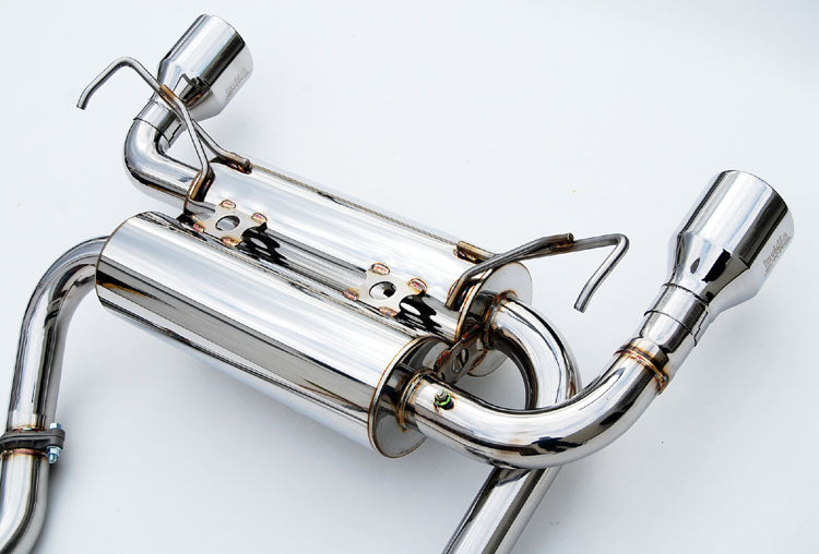 Invidia HS03IFXGIS 03-08 Infiniti FX35 03-05 FX45 Gemini Rolled S.S. tip Cat-back Exhaust