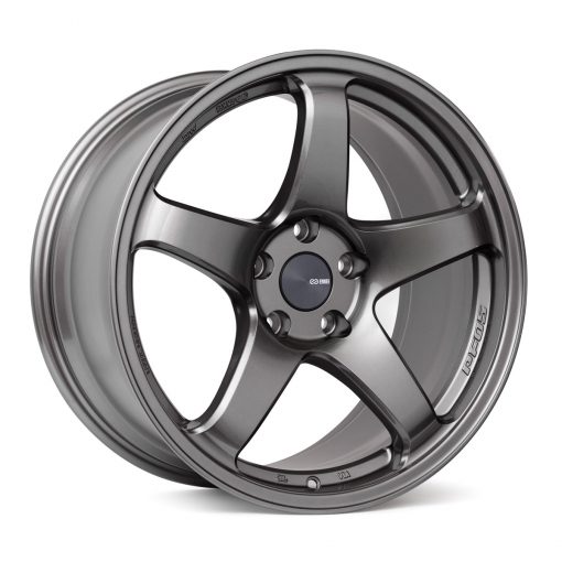 Enkei PF05 18x9.5 5x114.3 38mm Offset 75mm Bore Dark Silver Wheel