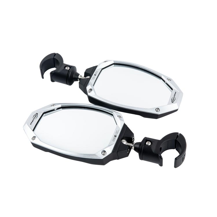 Seizmik 24+ Polaris/Can-Am/Honda/Kaw Photon Sideview Mirror - Adj. 1.75-2 in. ROP Clamp Pair 56-18112