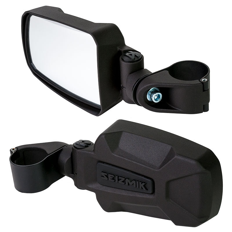 Seizmik 01+ A Cat/Hon/JD/Kaw/Pol/Yam Pursuit Sideview Mirror - 1.75 in. Clamp Pair 56-18071