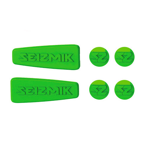 Seizmik Kawasaki Pursuit Mirror Color Insert Kit - Lime Green 18076