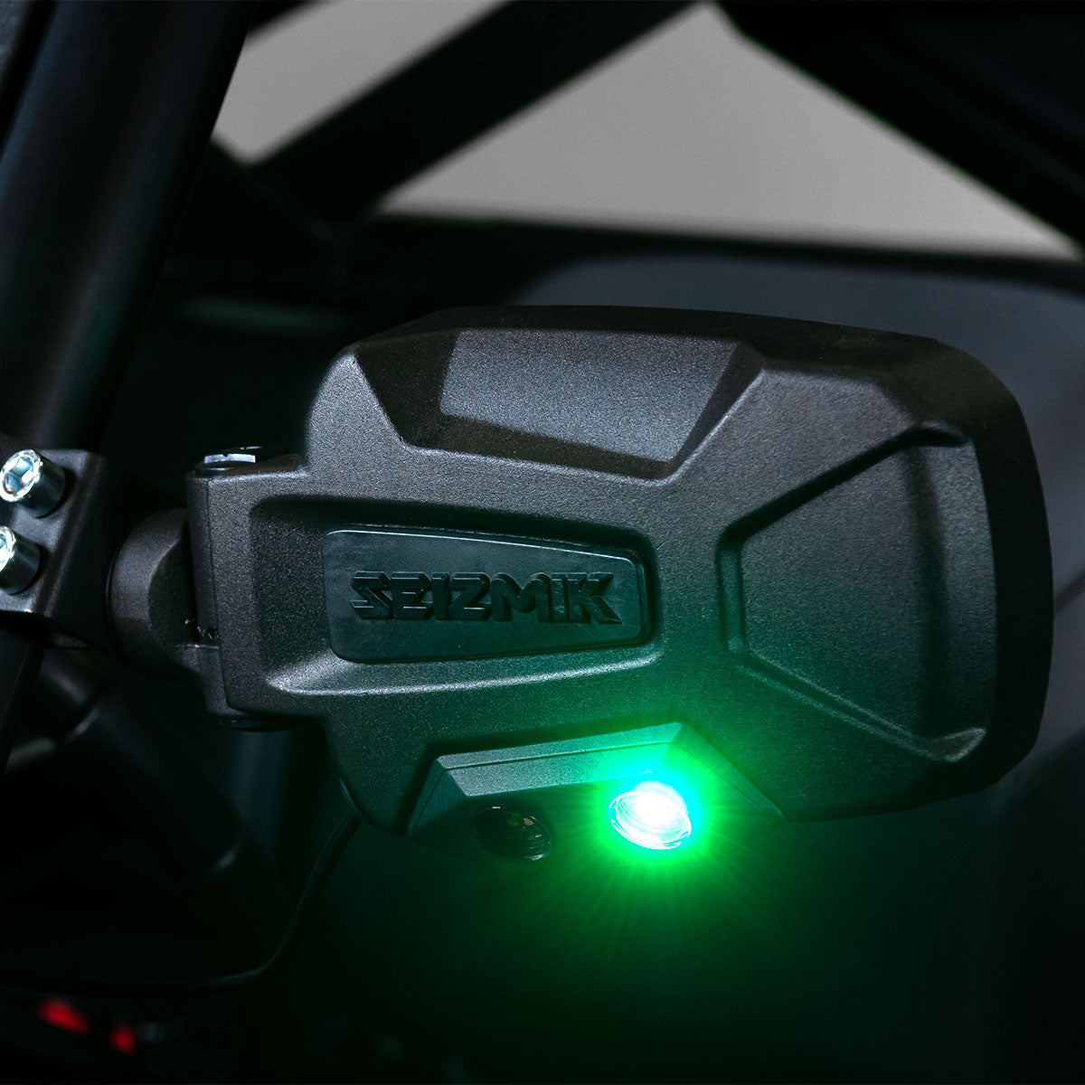 Seizmik 01+ A Cat/Hon/JD/Kaw/Pol/Suz/Yam Pursuit Night Vision LED Mirror - 1.75 in. Clamp Pair 18086