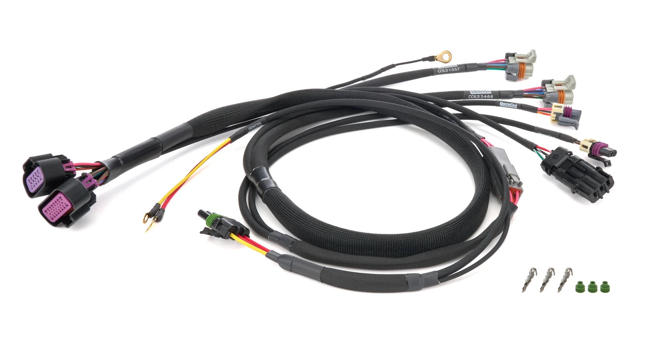 QuickCar Wiring Harness - MSD 525, LS Engine