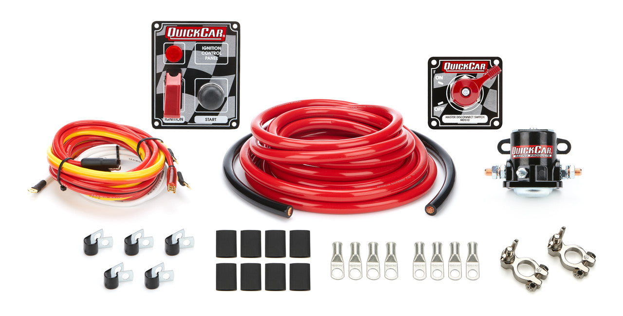 QuickCar 2 AWG Wiring Kit w/50-053 Switch Panel