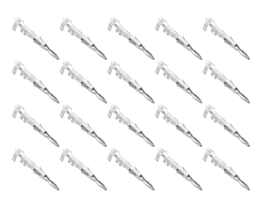 QuickCar Male Weatherpack Pins, 20 pcs.