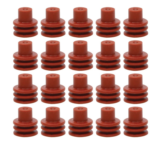 QuickCar Red Weatherpack Seals, 20 pcs.