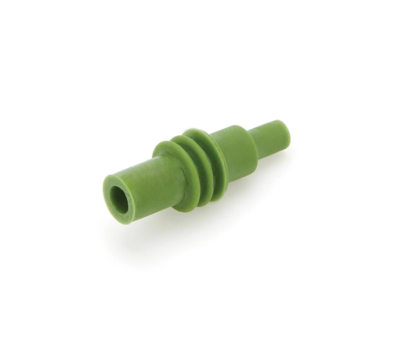 QuickCar Weatherpack Connector - Cavity Plug, Green, 20 Pack
