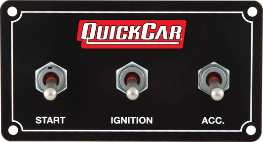 QuickCar Extreme Dual Ignition 3 Switch Panel