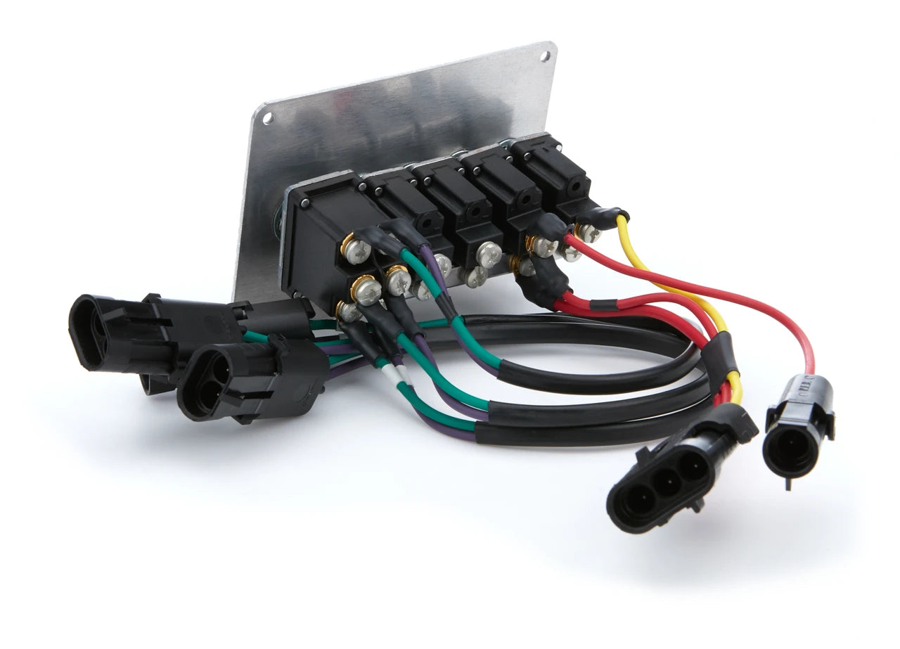 QuickCar Extreme Dual Magnetic Pickup 5 Switch Panel