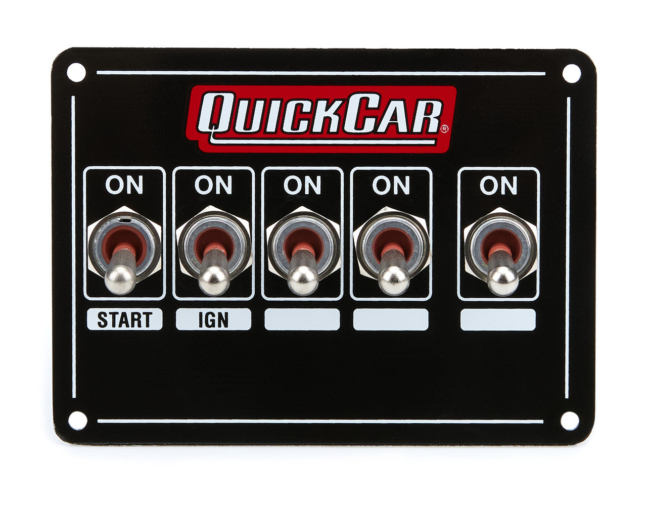 QuickCar Extreme Single Ignition 5 Switch Panel