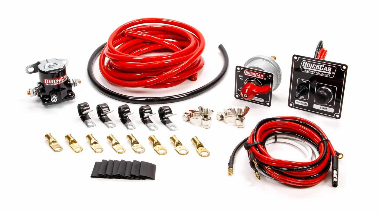 QuickCar 4 AWG Wiring Kit w/50-802 Switch Panel