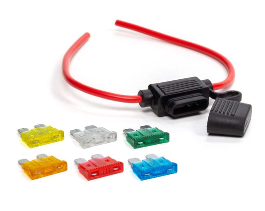 QuickCar In-Line ATC Fuse Holder 12 Gauge