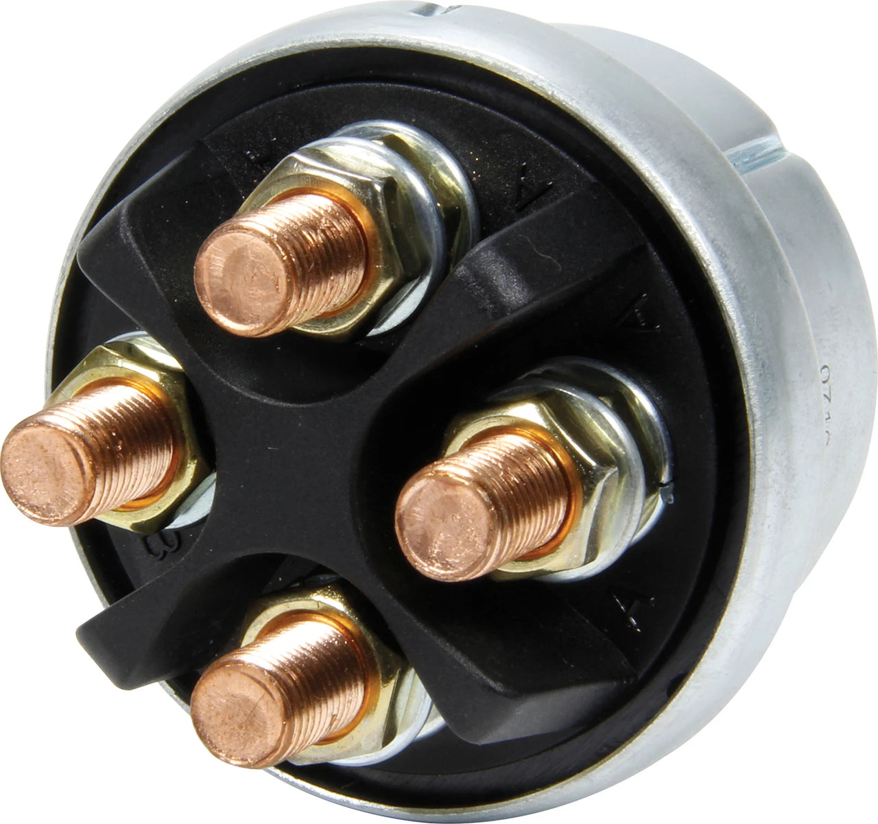 QuickCar High Current Alternator Master Disconnect Switch with Silver Plate
