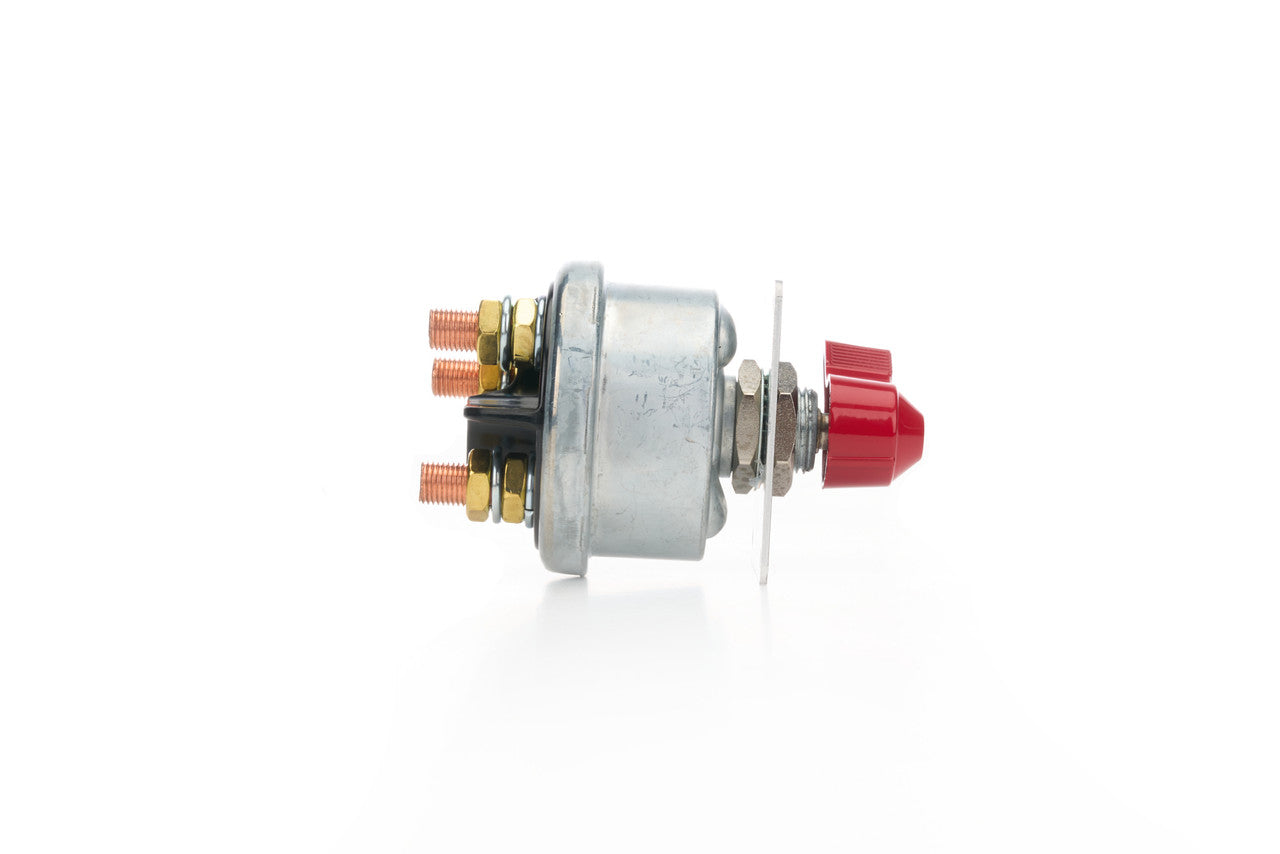 QuickCar Battery Switch - Flag Plate, 250 Amp, 3-Post