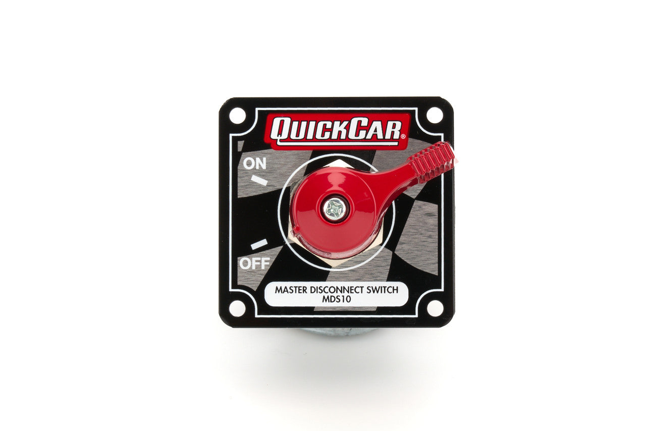 QuickCar Battery Switch - Flag Plate, 250 Amp, 3-Post