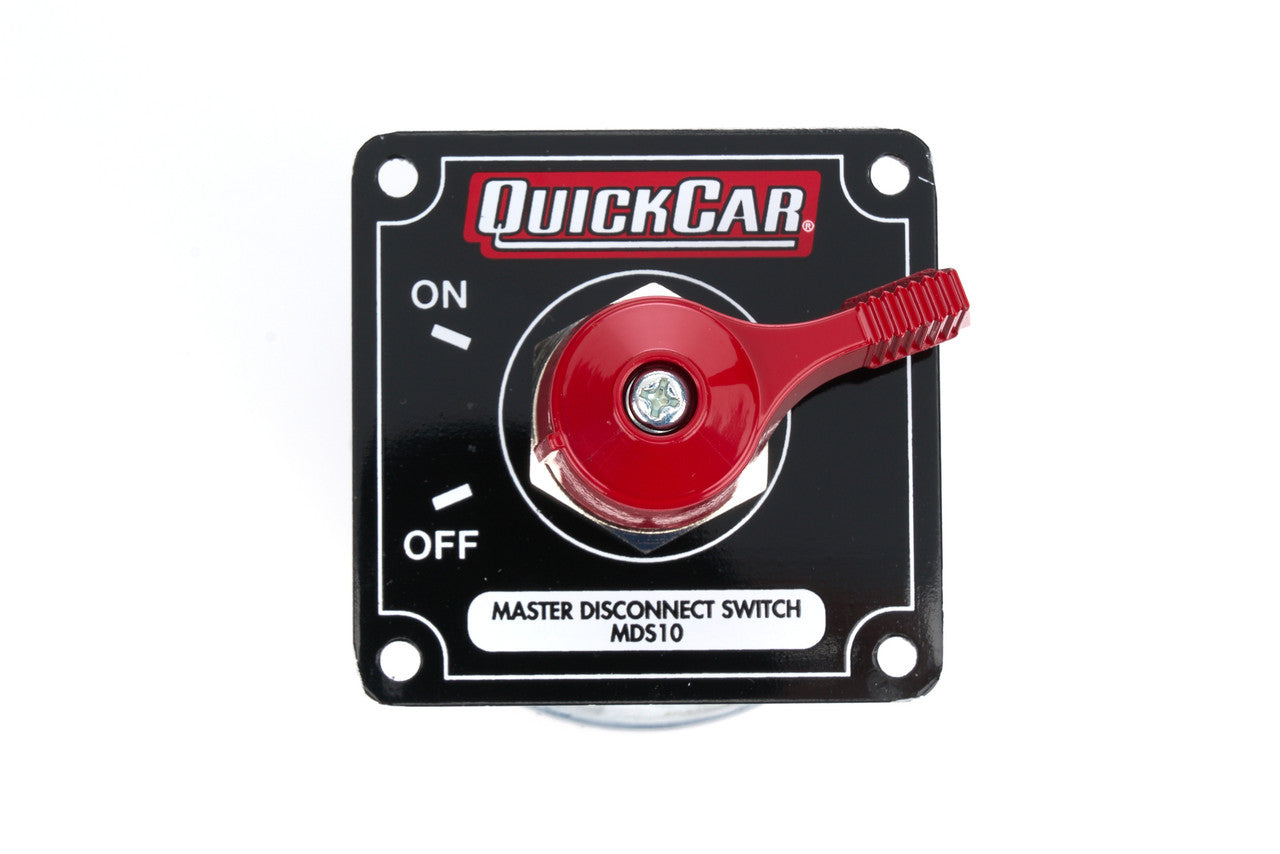 QuickCar Battery Switch - Black Plate, 250 Amp, 3-Post