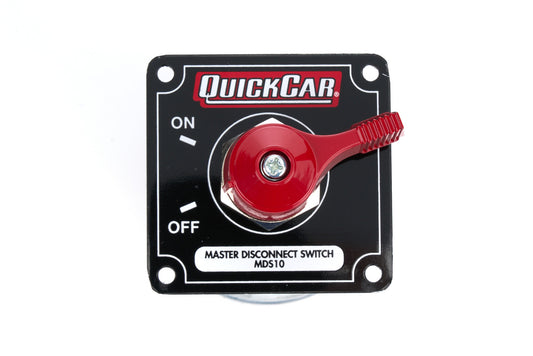 QuickCar Battery Switch - Black Plate, 250 Amp, 3-Post