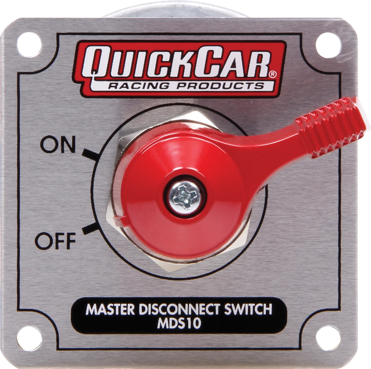 QuickCar High Current Alternator Master Disconnect Switch with Silver Plate
