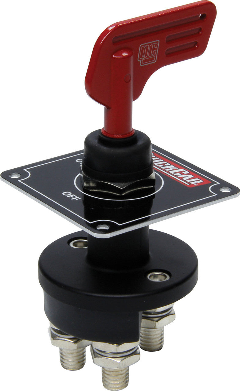 QuickCar Master Disconnect Switch w/Removable Red Key