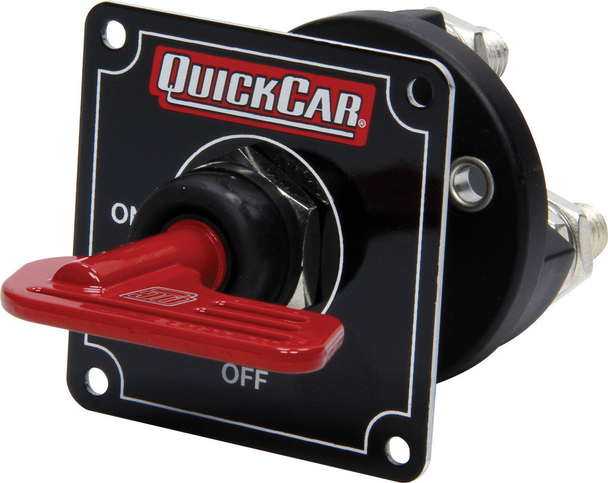 QuickCar Master Disconnect Switch w/Removable Red Key
