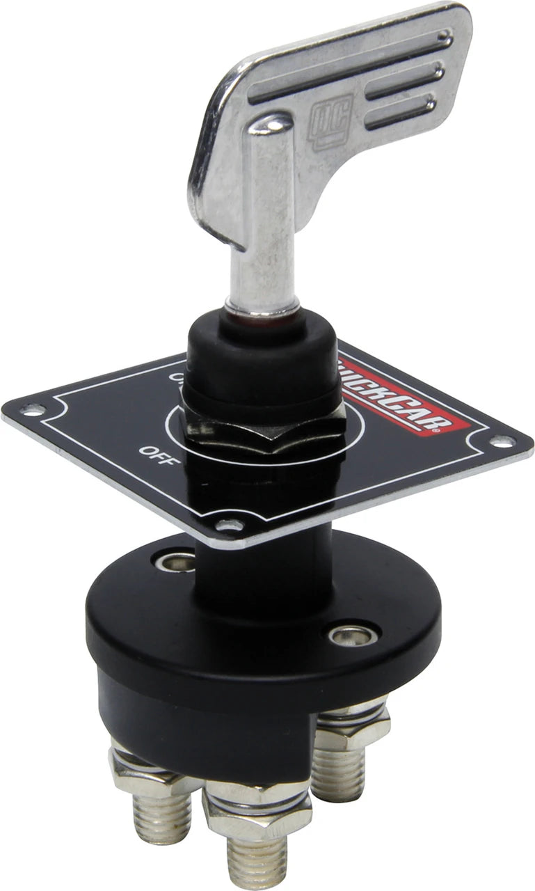 QuickCar Master Disconnect Switch w/Removable Silver Key