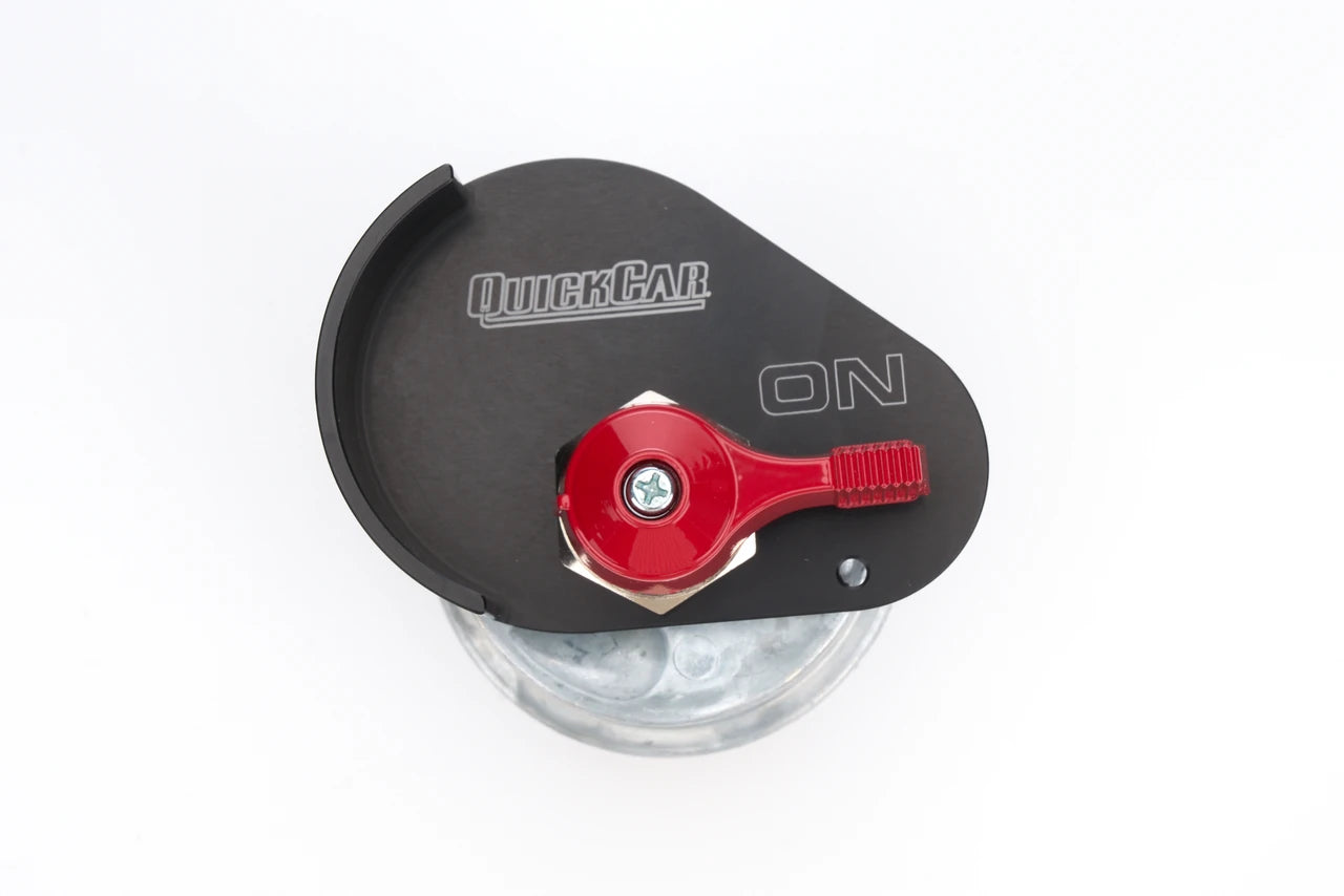 QuickCar Battery Switch - Rock Guard, 250 Amp, 2-Post