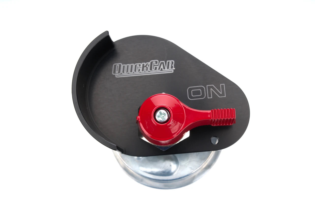 QuickCar Battery Switch - Rock Guard, 250 Amp, 4-Post, 20 Amp Alternator