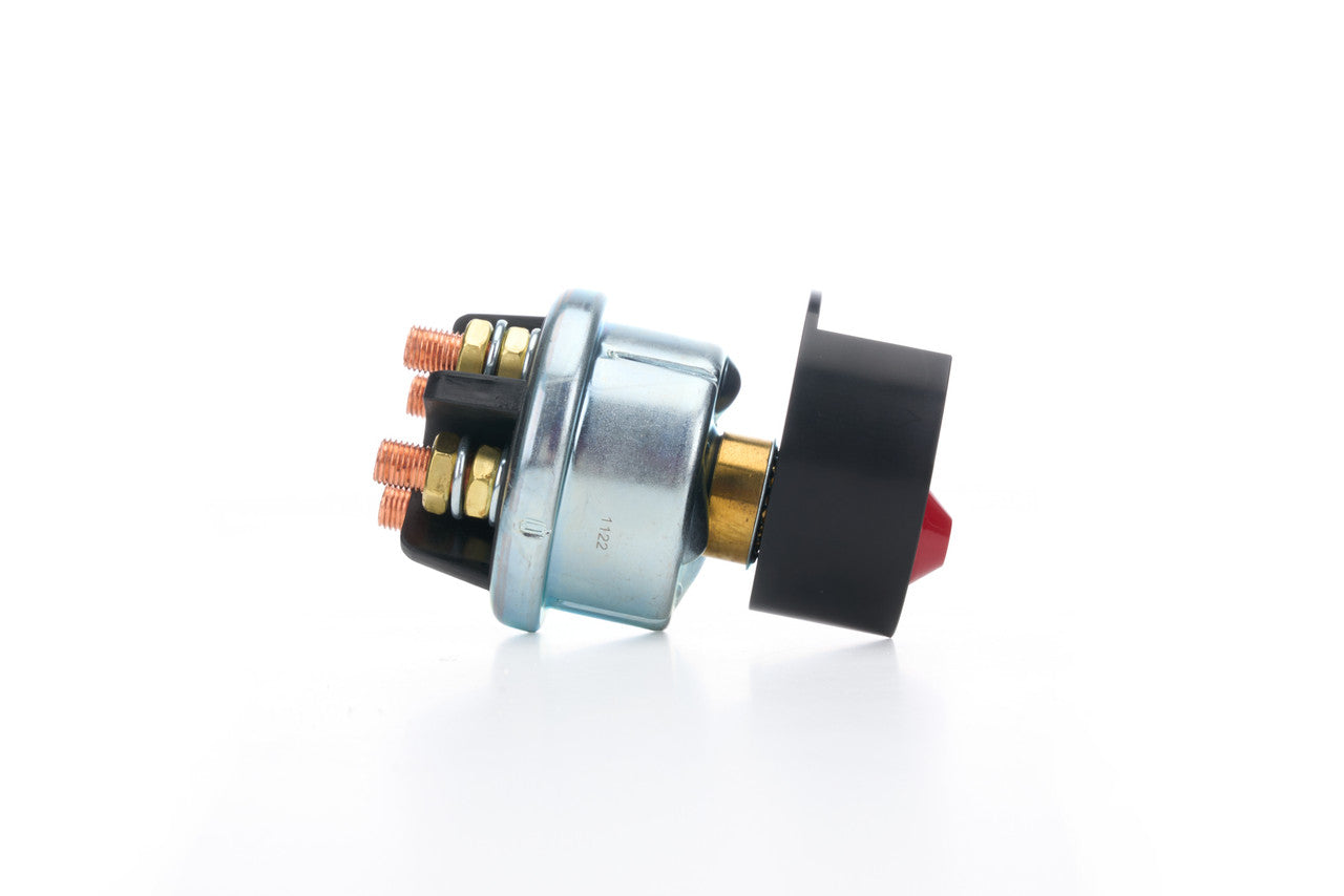 QuickCar Battery Switch - Rock Guard, 250 Amp, 4-Post, 120 Amp Alternator