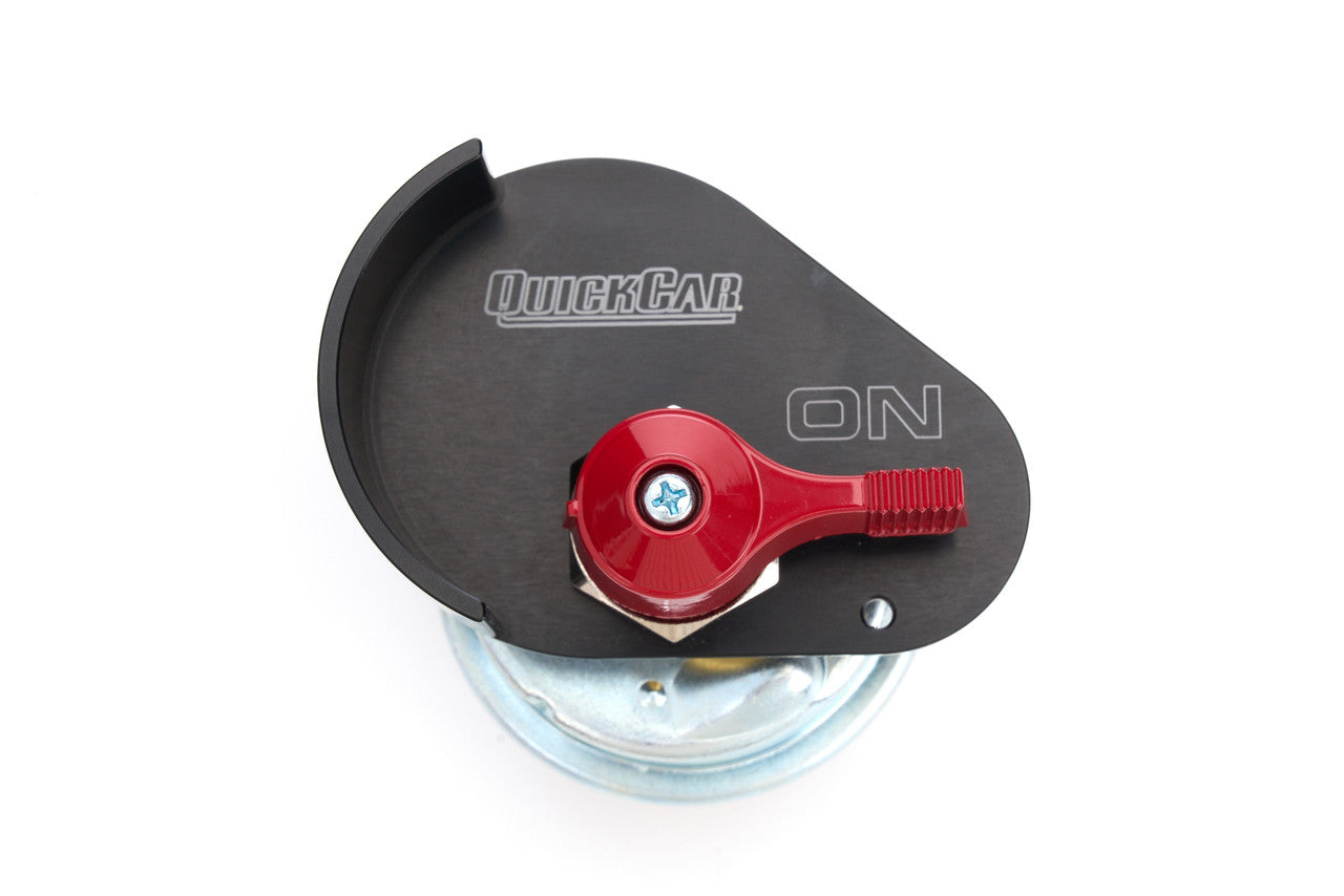 QuickCar Battery Switch - Rock Guard, 250 Amp, 4-Post, 120 Amp Alternator