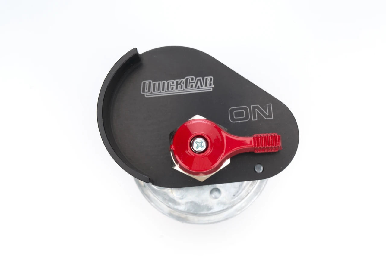 QuickCar Battery Switch - Rock Guard, 250 Amp, 3-Post
