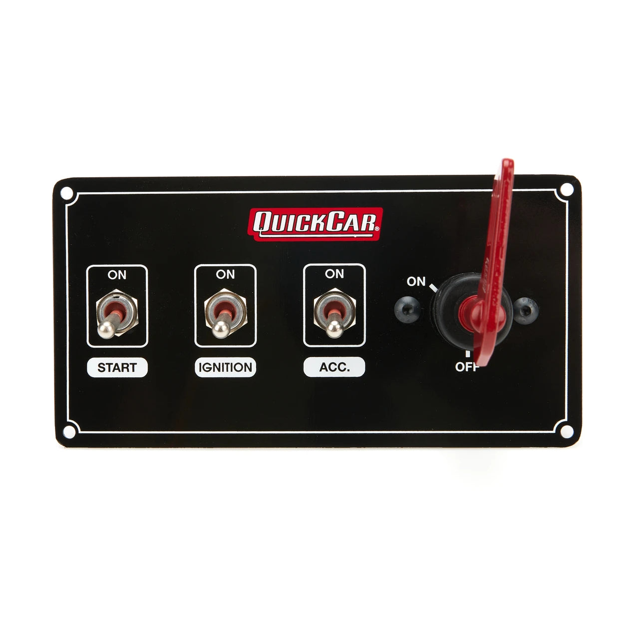 QuickCar Ignition Panel Weather Proof w/MSD 1 Acc.