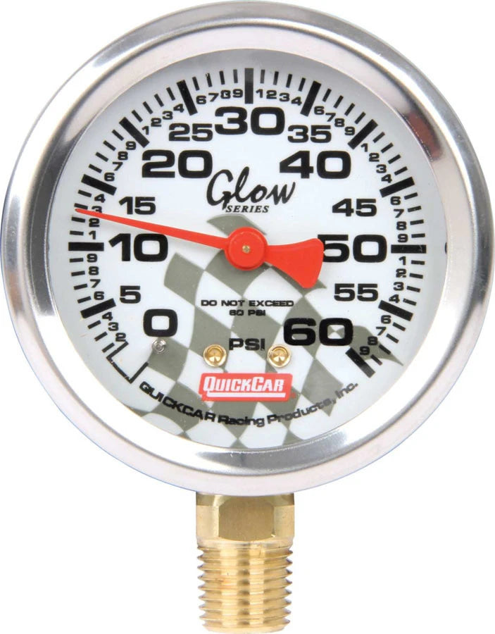 QuickCar 0-60 PSI Glow in the Dark Tire Gauge Head