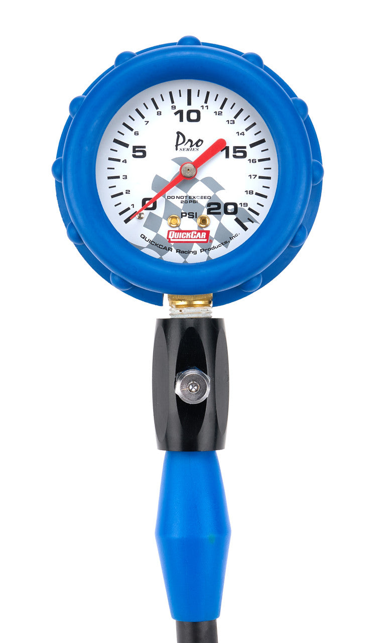 QuickCar 0-20 PSI Dry Tire Pressure Gauge