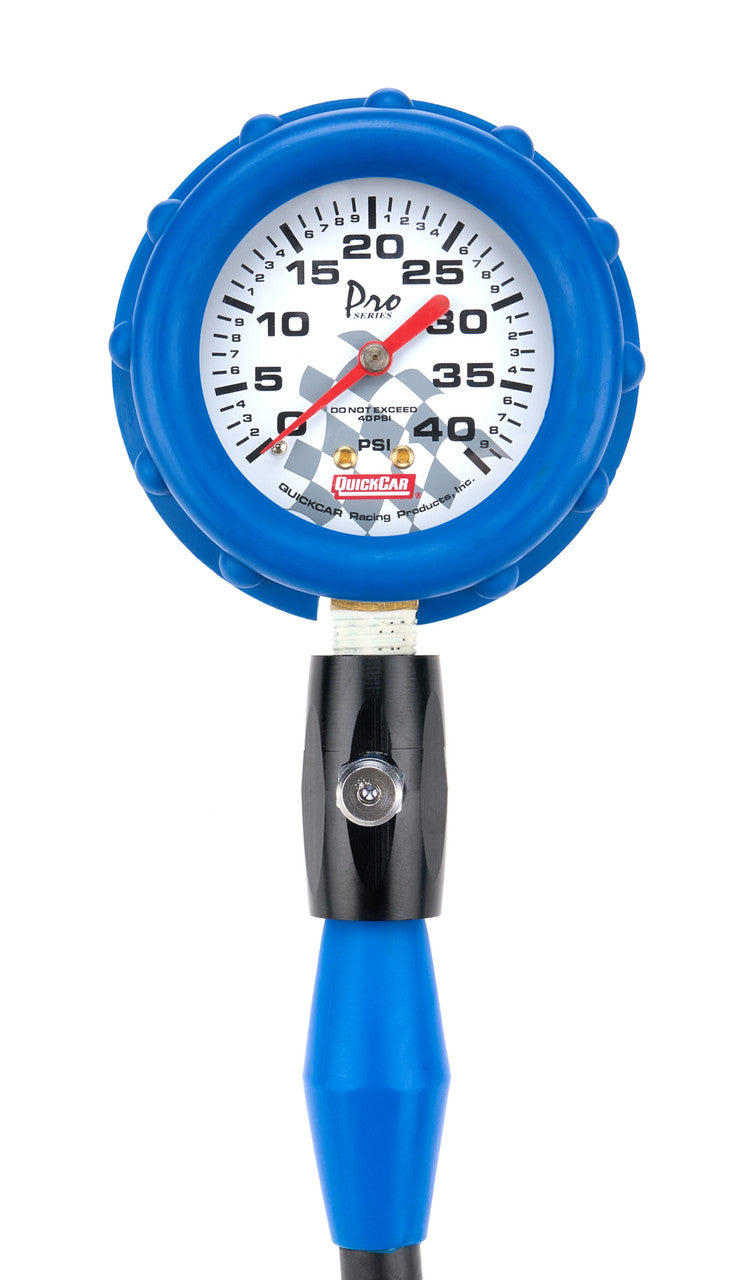QuickCar 0-40 PSI Dry Tire Pressure Gauge