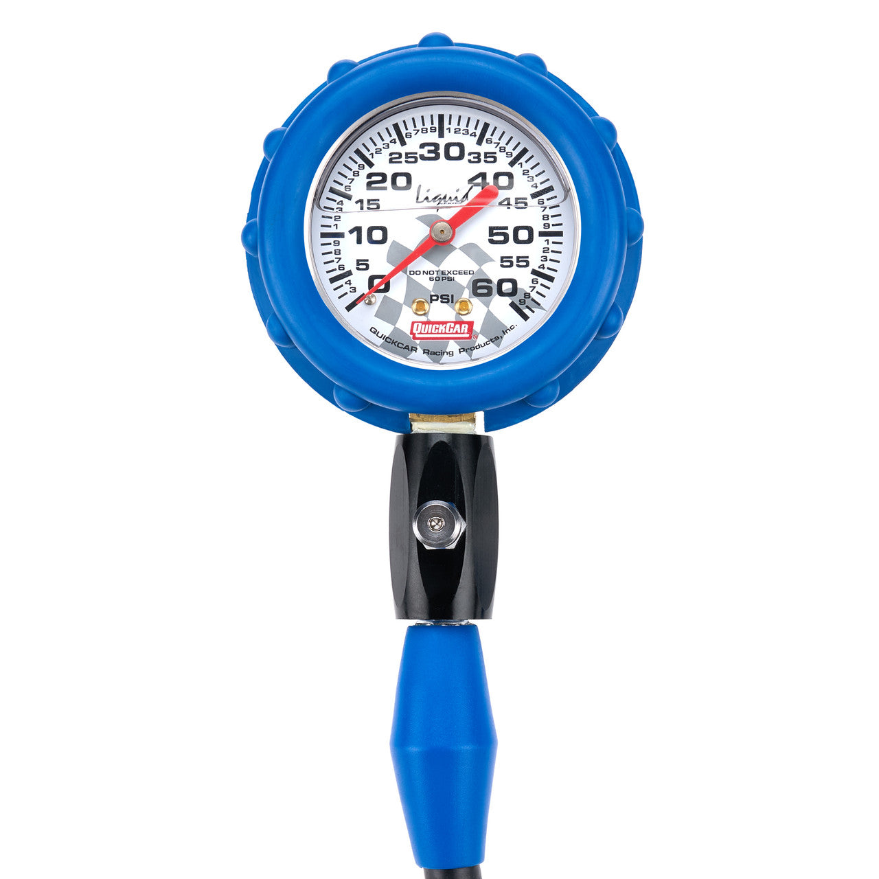 QuickCar 0-60 PSI Liquid Filled Tire Pressure Gauge