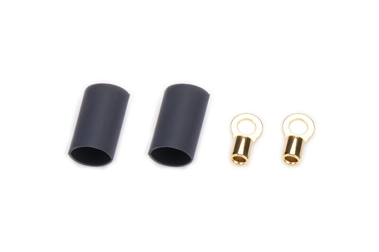 QuickCar #6 Ring Terminal 16-14 Ga. with heat shrink Pair